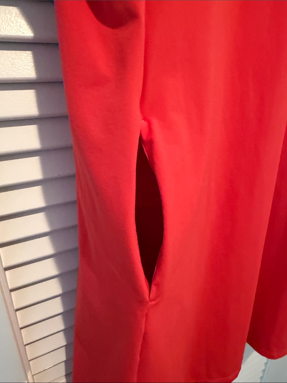 Red Airism Uniqlo Dress Medium - Picture 4 of 5